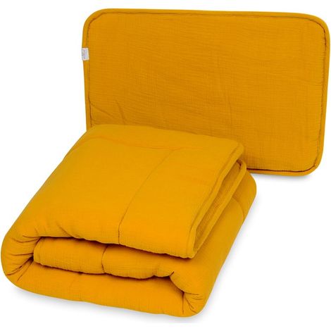 Trapunta e cuscino 135x100 + mussola 40x60 (1/2)