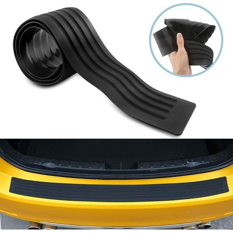 Protector de parachoques trasero rojo Nior de General Motors, adhesivo protector de umbral de puerta para coche SUV (90 cm/35,4 pulgadas) (1/5)