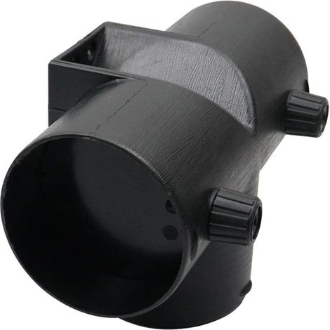 Lntyq Connecteur de Sortie en T de Conduit de Voiture, Tuyau D'aération Séparateur de Conduit, Air Réchauffeur Tuyau Raccord, 3 Voies Connecteur de Conduit pour Chauffage