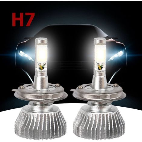 Trade Shop - LAMPADE FARI RICAMBIO FÜR AUTO LED H7 32W ALTA LUMINOSITA' BIANCO FRED -