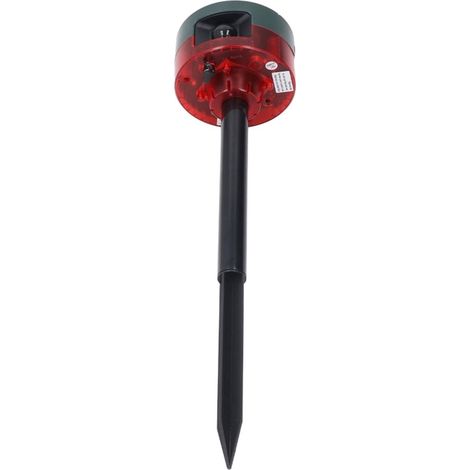 alarme du capteur de mouvement solaire Alarme du capteur de mouvement extérieur IP55 Imperméable 129db bricolage factice