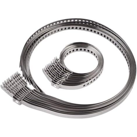 royaluxe-10Pcs Collier De Serrage En Acier Inoxydable HomocinéTique D'Arbre à Cardan RéGlable, 5 petites et 5 grandes pinces réglables Kit de joint d'arbre d'entraînement