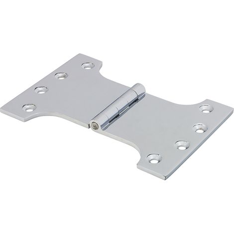 TIMCO Parliament Brass Hinges Polished Chrome - 102 x 150