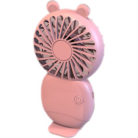 1 Ventilateur, 3 vitesses, USB, batterie 800mAh, portable, bureau, voyage (1/5)