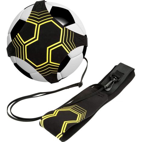 Entraîneur De Football - Ceinture Ajustable Pour Entraînement Solo - Bande Élastique Réglable 1,8 M À 5,5 M - Compatible Ballons Tailles 3 4 5 - 1 Pièce (1/5)