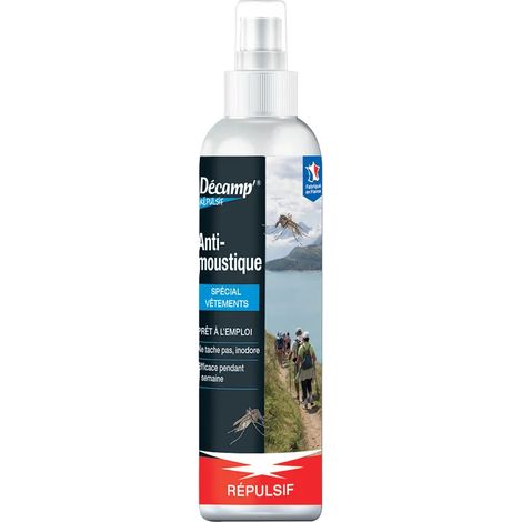 Anti-moustiques spécial vêtements pulvérisateur 7 jours 125ml (1/3)