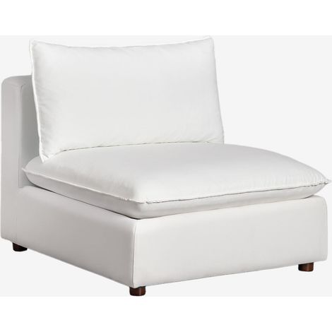 SKLUM Stoffsessel im Estefan-Stil Weiss                                  