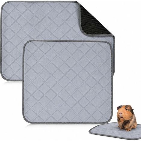 Protège-matelas imperméables et lavables, lot de 2, 30 x 30 cm, pour lit, bébés, enfants et petits animaux, protection contre l'humidité (1/5)