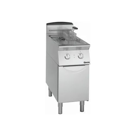 Friteuse inox double électrique 2 x 8 Litres, 14 000 W, 400 V - TRI