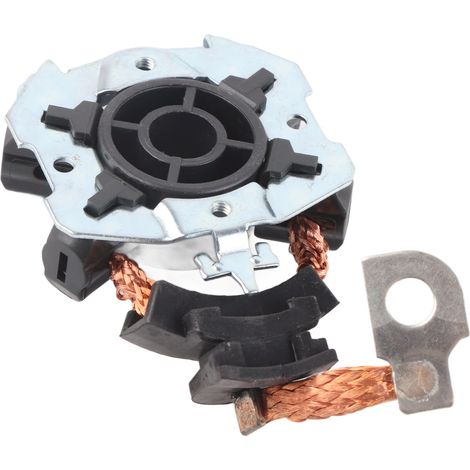 Support moteur de démarrage avec porte-balais en charbon pour Audi A4 A8L Q5 A6 Q7 2.0T - kit de fixation de démarreur (1/5)