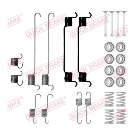 Kit d'accessoires, mâchoire de frein Quick Brake 105-0802 MAZDA