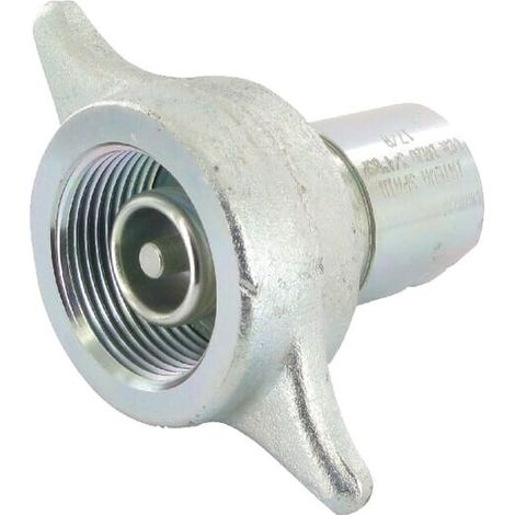 Racor r谩pido a rosca con aletas'hembra 3/4" BSP UNIVERSAL VCR34F (1/2)
