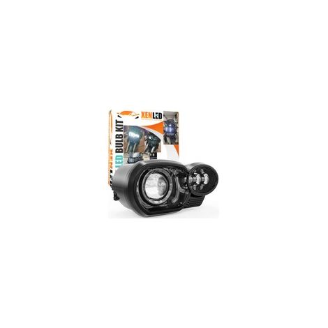 Phare Full LED pour BMW - K1200R K1300R - XENLED K1200HA - 77W - 5800Lms Optique Homologué ECE
