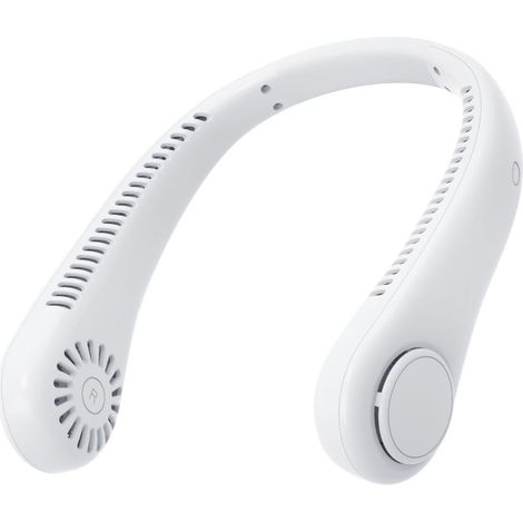 Ventilateur silencieux, ventilateur de cou, ventilateur de cou portable, ventilateur sans pales à 3 vitesses pour les voyages (1/5)