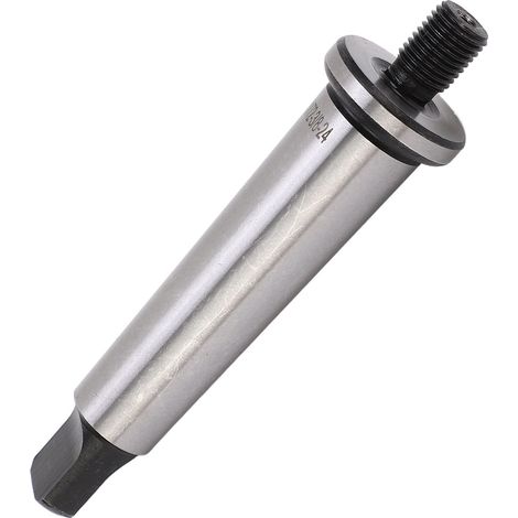 Mandrin de perçage à attache MT2 avec filetage 3/8-24, adaptateur conique Morse trempé pour tours (1/5)