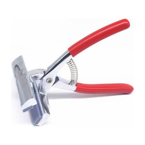 Canvas tensioning pliers - 20 x 12 cm - Wide spring-loaded metal alloy pliers with padded handles for wooden canvases and frames (1/5)