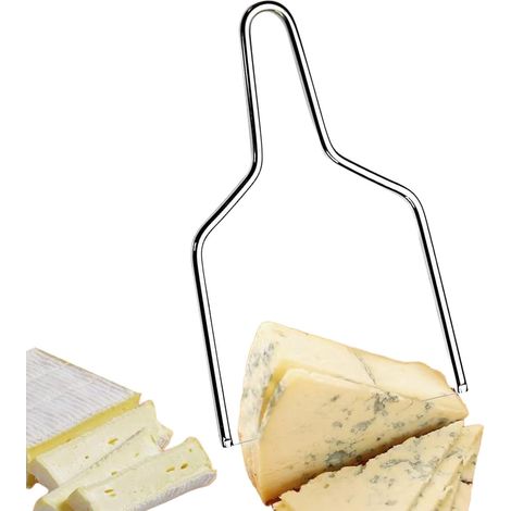 Trancheuse à fromage Trancheur À Fromage Ergonomique À Main En Acier Coupe-beurre ergonomique Manuel ergonomique pour cuisine, pâtisserie, , gâteau et (1/5)