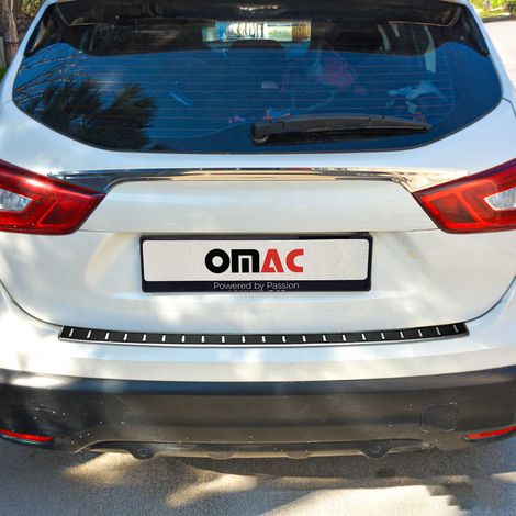 Protection Seuil de Pare-Chocs Arriére Compatible avec Nissan Qashqai 2014-2017 CF (1/5)