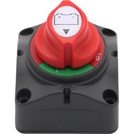 Lot de 2 interrupteurs généraux 275A pour batterie de camping‑car – Commutation ON‑OFF, courant fort – Contrôle de l’alimentation électrique (1/5)
