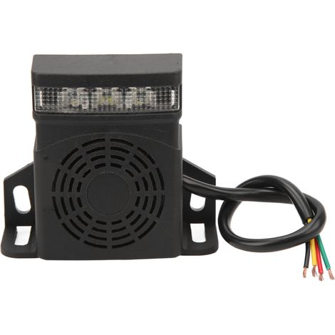 Avertisseur sonore marche arrière 107dB 20W Klaxon recul pour camion remorque véhicule génie mécanique (1/5)