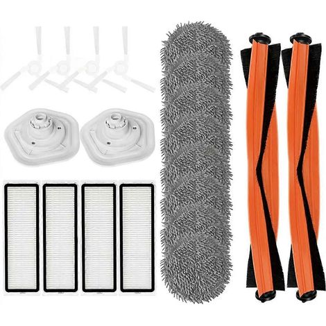 Accessoires pour aspirateur robot laveur de sols Xiaomi Mijia : filtre HEPA, lingette de nettoyage