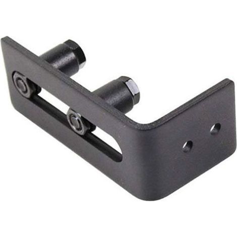 Guide Portail Coulissant Guide de Plancher Guide de Rail Porte Coulissante Réglable en Acier au Carbone pour Accessoire de Quincaillerie de Porte de Grange (1/4)