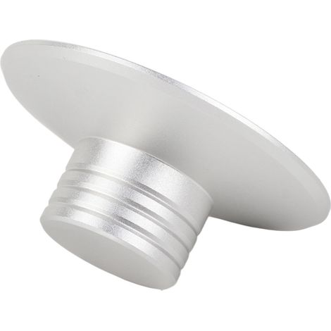 Platine vinyle stabilisateur 78mm en alliage d'aluminium argenté, pince équilibrée pour disque LP HiFi (1/5)