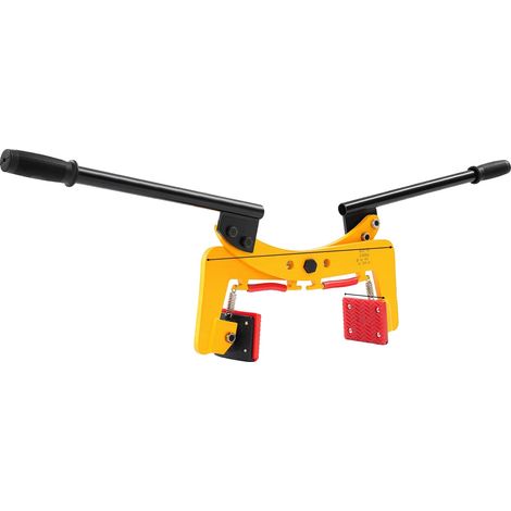 Pince de levage en pierre, lourde, ouverture réglable, JAUNE, 8-30cm, 280 Kg (1/2)