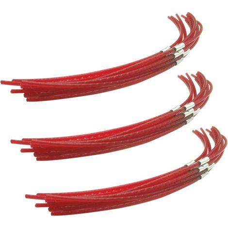Lot de 30 bobines de Fil de Rechange pour débroussailleuse Art 26 Combitrim 2,4 mm x 26 cm (1/5)
