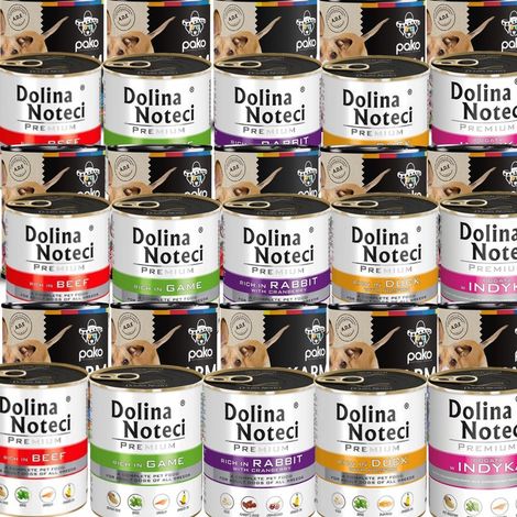 DOLINA NOTECI PREMIUM PAKO MIX DI GUSTI CIBO UMIDO PER CANI 800g x 30 SENZA PESCE