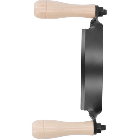 Couteau à tirer courbé 8 pouces en acier au tungstène, outil manuel sûr et durable pour raboter le bois, écorcer, dégrossir (1/5)