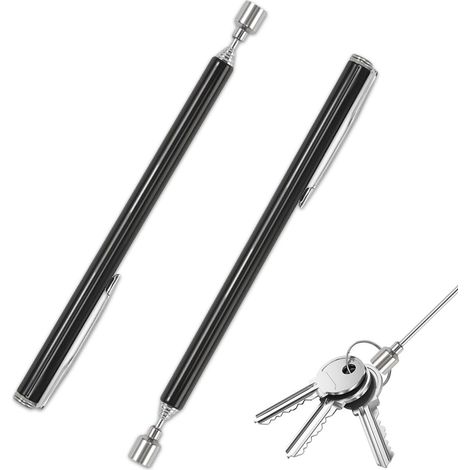 Pick-Up Magnet Télescopique - 12,5 À 64,5 Cm - Pour Pièces Métalliques - 2 Pièces (1/5)