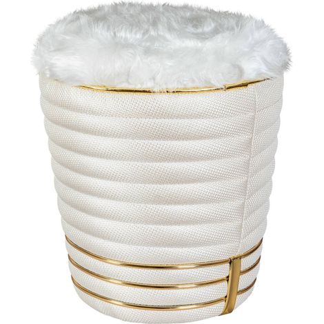 Tabouret Doric 345 - Ivoire et Or (1/5)