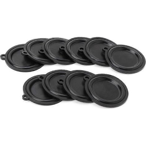 10 membranes de pression durables de 45 mm/50 mm, adaptées aux raccords de chauffe-eau à gaz. (1/4)