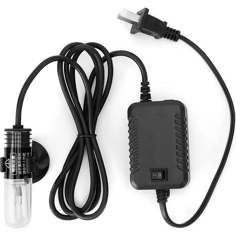 Lampe UV AUV-03A 3W pour aquarium, stérilisateur submersible à ultraviolets, purification de l'eau, désinfection et élimination des algues, éclairage immergé (1/5)