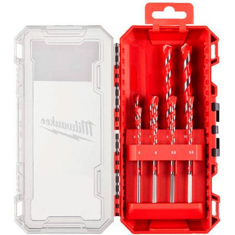 Bohrer milwaukee tct concrete drill bit set 8 Stück Wolframkarbid (1/2)