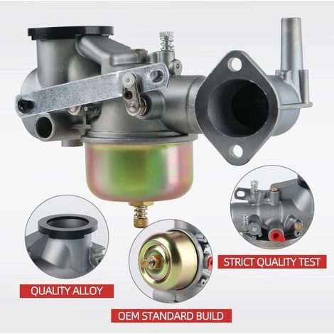 KinZon Vergaser 491590 für B&S Motoren der Serien 491590, 390811, 392152, 190702, 191707, 191700, 192700 und 193700, inklusive Dichtung und Reinigungswerkzeug (1/5)
