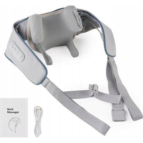 Fascia massaggiante Shiatsu riscaldante per collo, schiena, piedi e corpo. Cintura massaggiante (1/5)
