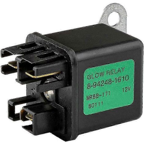 Relais de préchauffage de rechange 8942481610 compatible avec les modèles Zaxis27u, Zaxis50u et Zaxis40u. (1/5)
