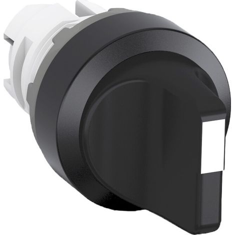 M2SS2-10B-Interruttore rotativo a 2 posizioni nero