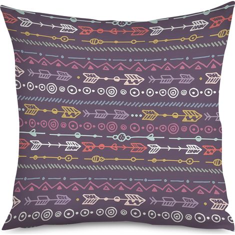 Housse de Coussin with motifs perles, tribal chic (1/5)