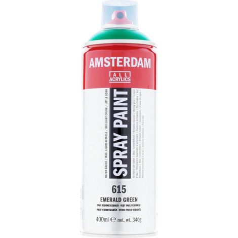 Bombe de peinture Amsterdam 400 ml vert émeraude (1/2)