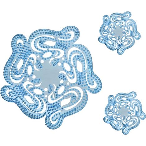 3 Pièces Ecrans pour Urinoir Pastilles Urinoir Tapis d'Urinoir avec Parfum pour Les Toilettes Publiques Dans Les Hôtels,Les Centres Commerciaux,Les Écoles Et (1/4)