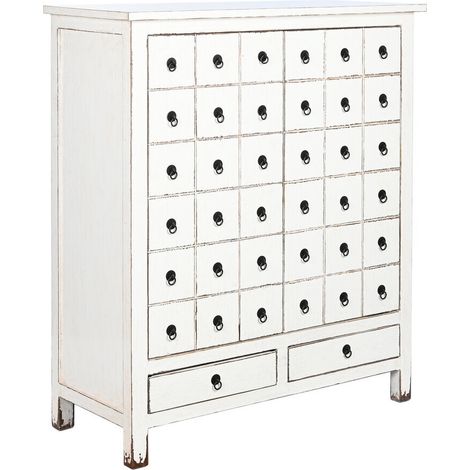 Armoire Orme 102X42X120 Laqué Blanc (1/5)