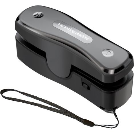 Mini máquina selladora recargable, selladora térmica 2 en 1 con cortador, mini máquina selladora portátil