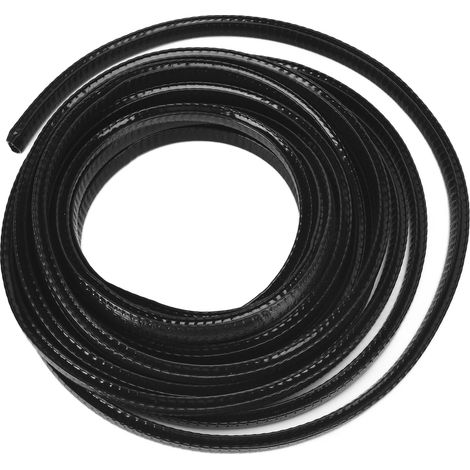 Bande de protection de bord de porte de voiture de 5 m, joint d'étanchéité universel en forme de U de 8 x 10 mm pour modification automobile (1/5)