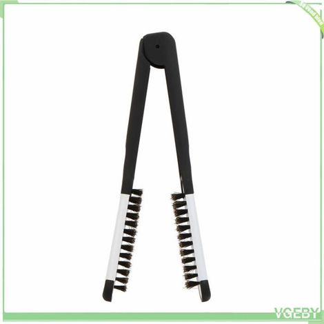 Lisseur à cheveux - FAFECI - Duplex - Noir et Blanc - Poils de haute qualité - Outil professionnel (1/5)