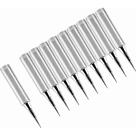 10 pointes de rechange Sharp pour fer à souder, outil pour station de soudage 900M-TI