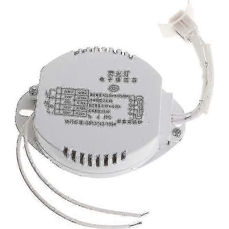 Redresseur de lampe pour luminaire fluorescent à facteur de ballast élevé 22W-40W, facile à utiliser (1/5)