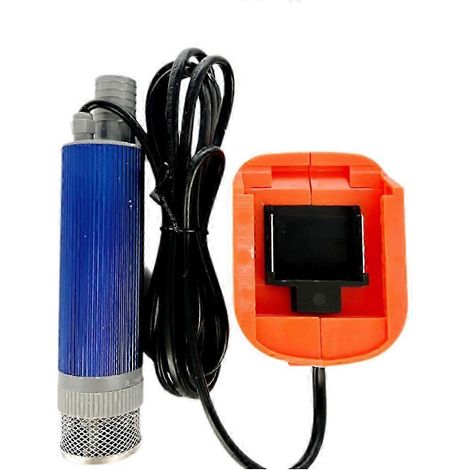 Pompe de transfert d'eau/diesel submersible 38 mm pour batterie Makita 18 V, débit 45 L/min (1/5)